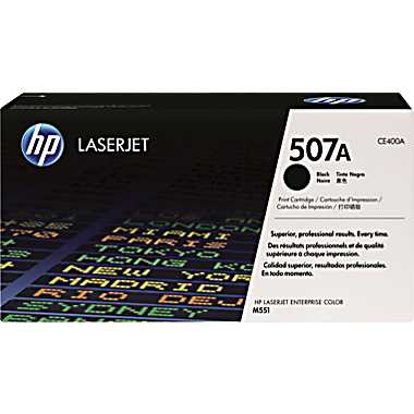 HP CE400A 507A ORIGINAL GENUINE BLACK 5.5K Yield TONER FOR M551dn M551n M551xh  Printers